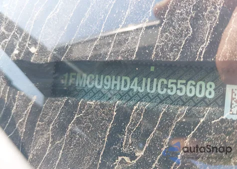 2018 Ford Escape Sel z USA, uszkodzony, nr VIN 1FMCU9HD4JUC55608